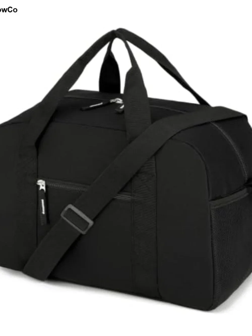 Small Gym Bag Duffle for Travel Sports Men Women Adjustable Strap Nylon